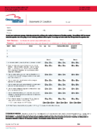 Statement of Condition