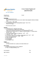 ARIC 09 – Large Grain Questionnaire – AE8234M0622