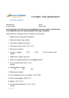 ARIC 09 – Overnight Camp Questionnaire – AE8236M0622